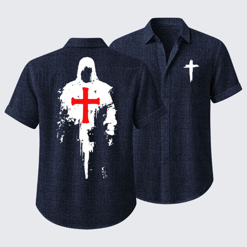 Short Sleeve Casual Shirt - The Saviour 