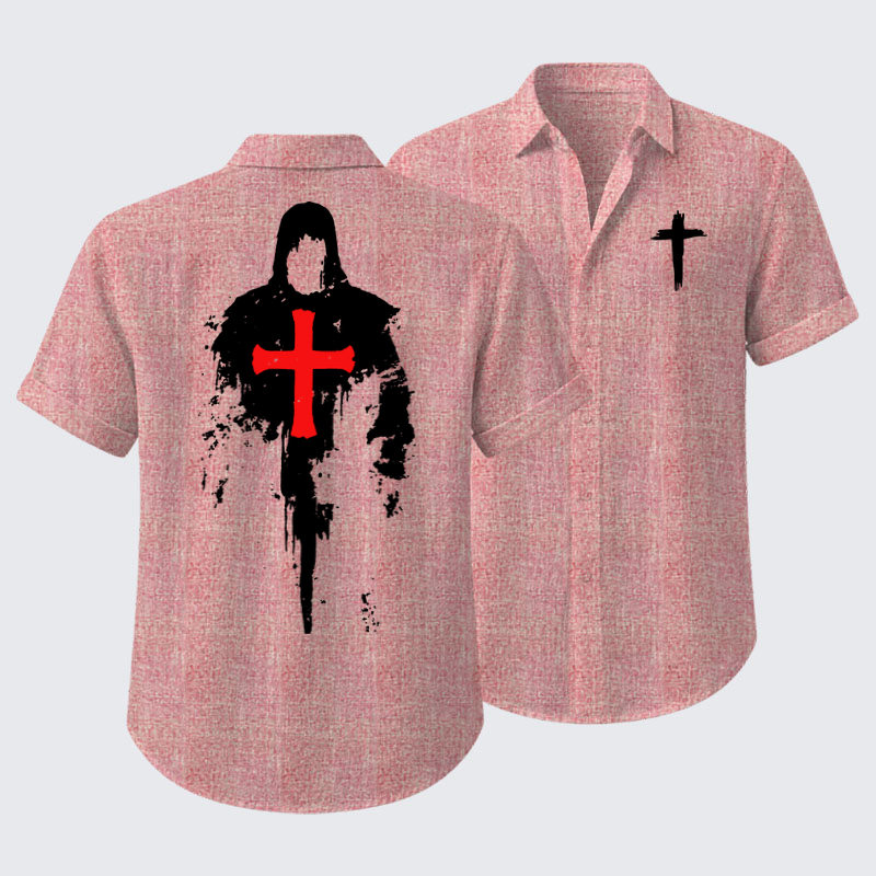 Short Sleeve Casual Shirt - The Saviour 