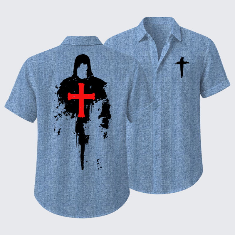 Short Sleeve Casual Shirt - The Saviour 