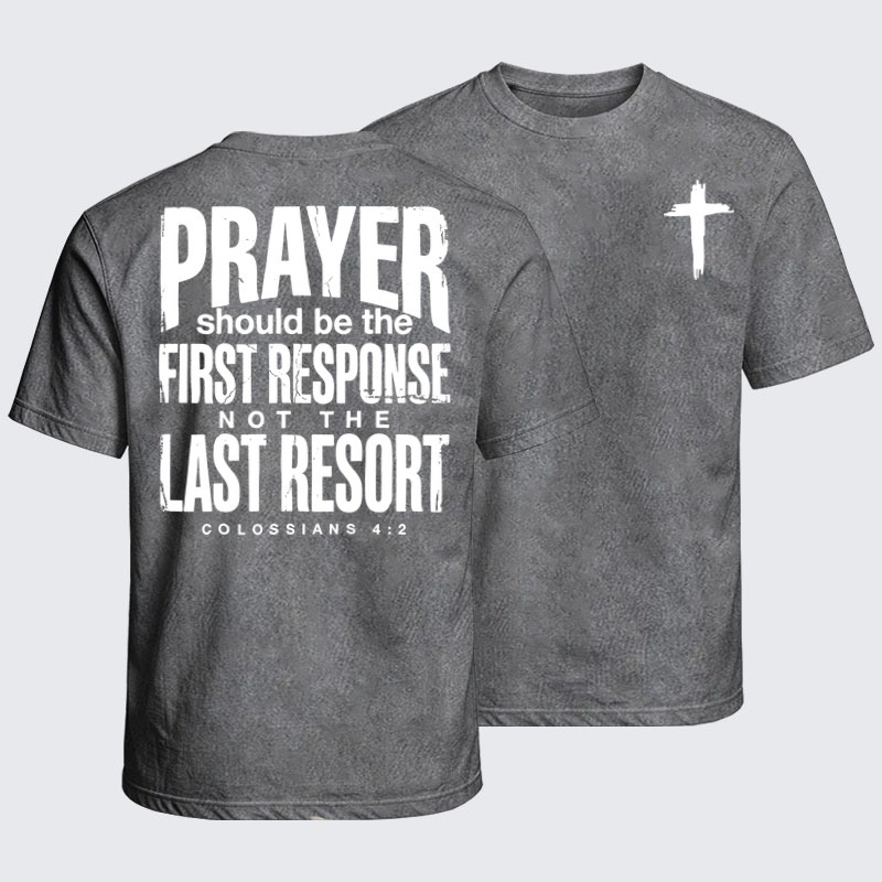 Washed T-Shirts - Prayer First Response