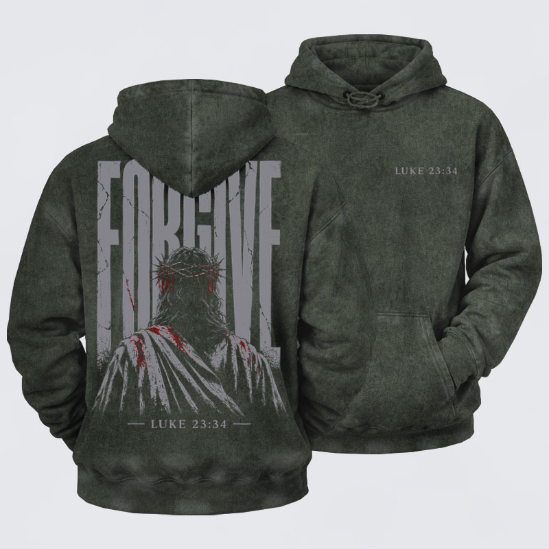 Washed Hoodies  - Forgive 