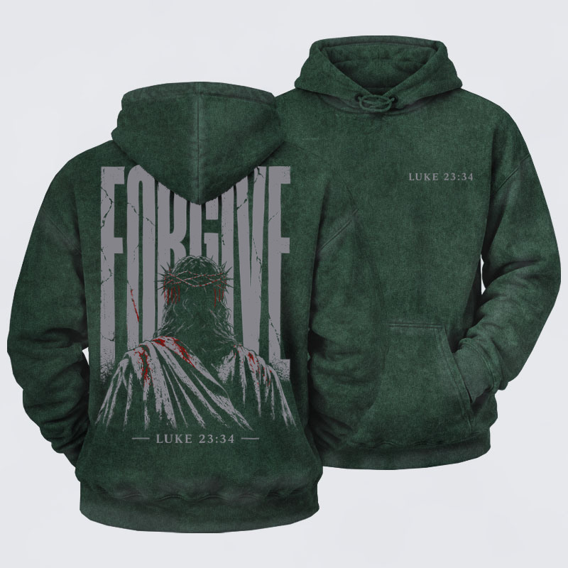 Washed Hoodies  - Forgive 