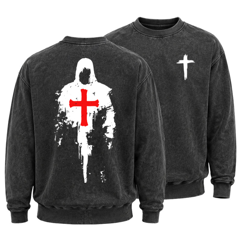 Washed Sweatshirt - The Saviour 