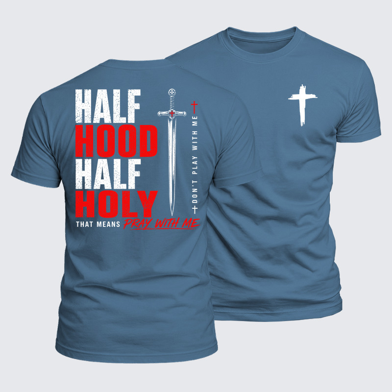 Luxe Mercerized Cotton Tee - Half Hood Half Holy