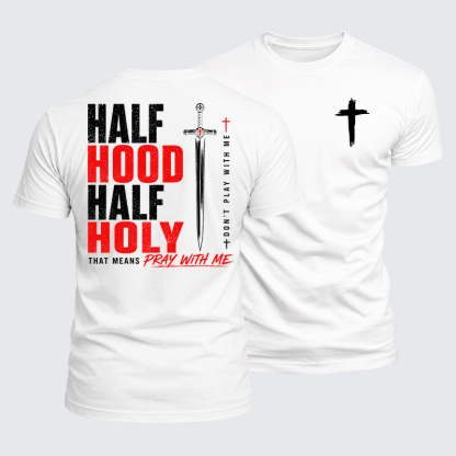 Luxe Mercerized Cotton Tee - Half Hood Half Holy