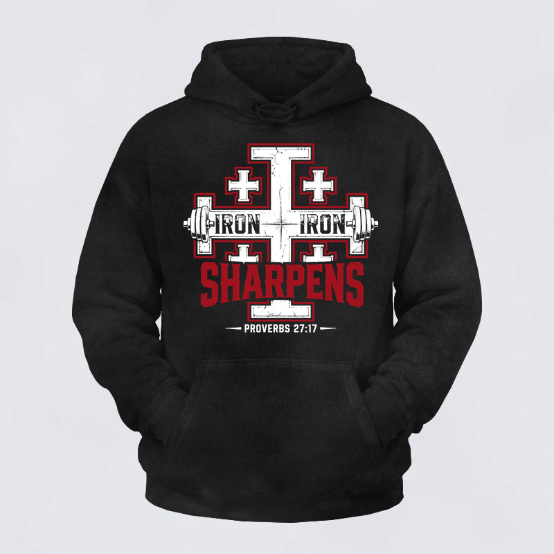 Washed Hoodie -  Iron Sharpens Iron