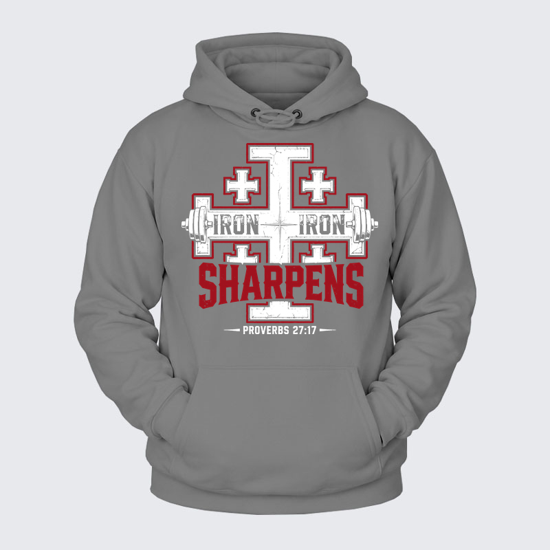 Plush Fleece-Lined Hoodie -  Iron Sharpens Iron