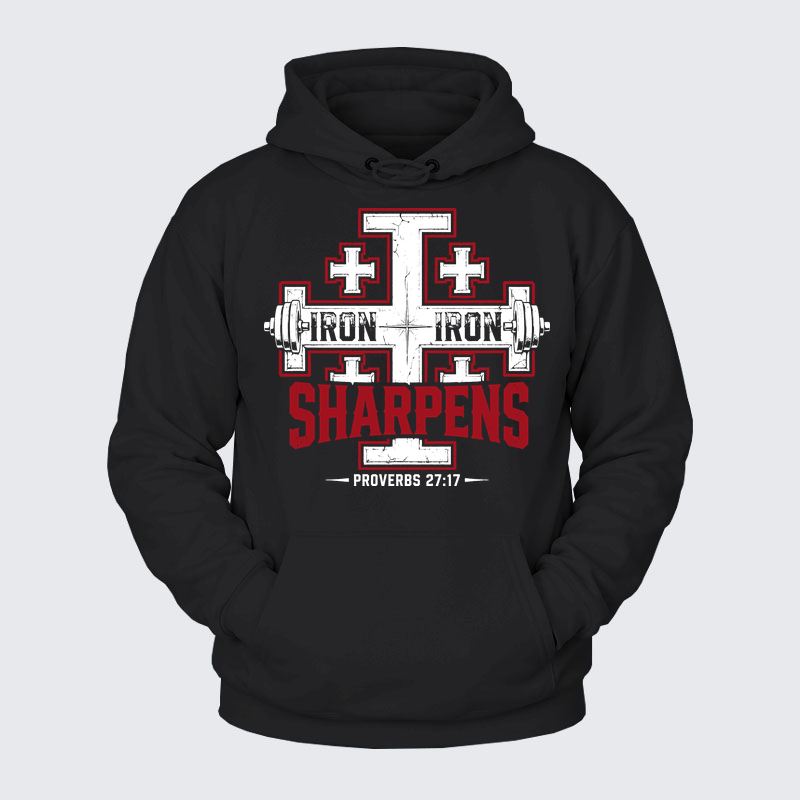 Plush Fleece-Lined Hoodie -  Iron Sharpens Iron