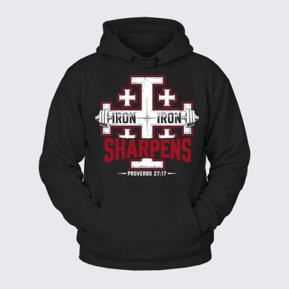 Plush Fleece-Lined Hoodie -  Iron Sharpens Iron