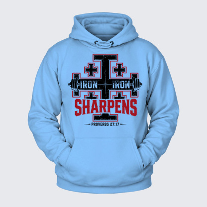 Plush Fleece-Lined Hoodie -  Iron Sharpens Iron