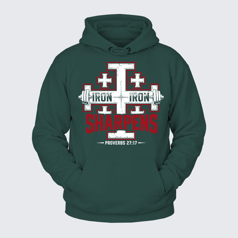 Plush Fleece-Lined Hoodie -  Iron Sharpens Iron