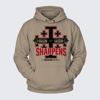 Plush Fleece-Lined Hoodie -  Iron Sharpens Iron