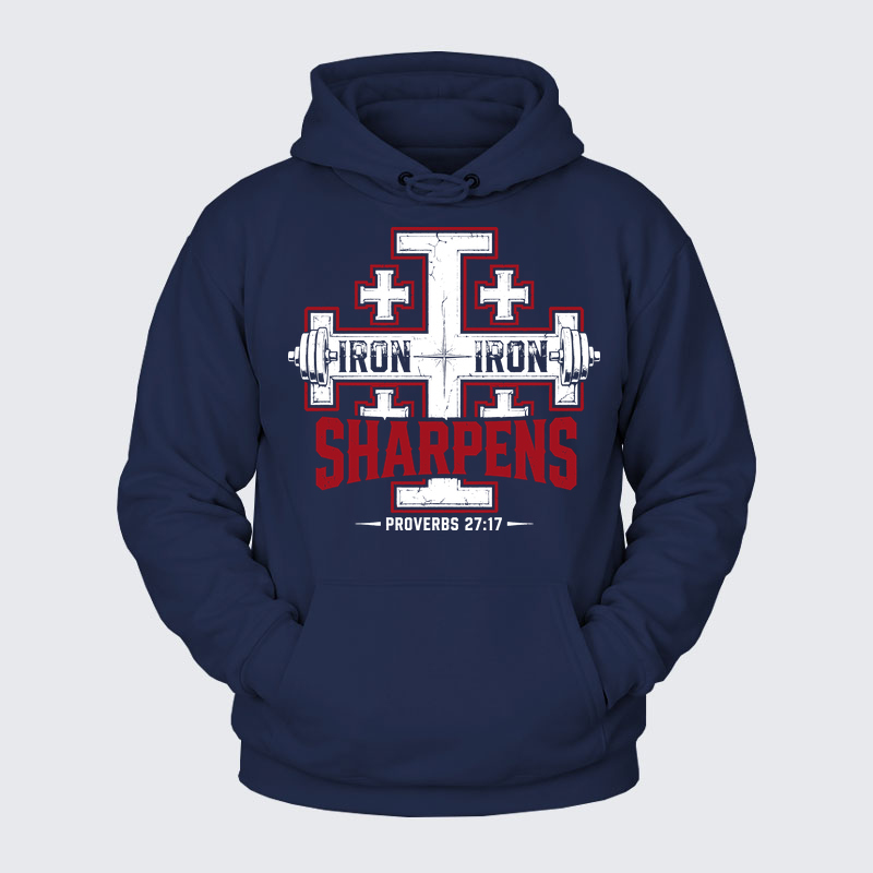 Plush Fleece-Lined Hoodie -  Iron Sharpens Iron