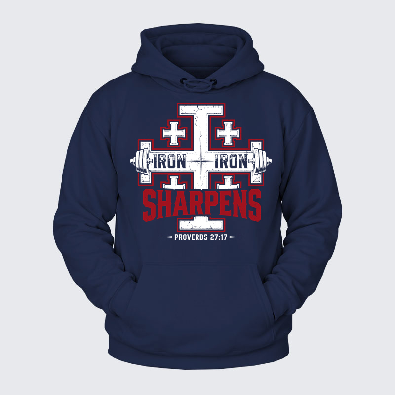 Plush Fleece-Lined Hoodie -  Iron Sharpens Iron