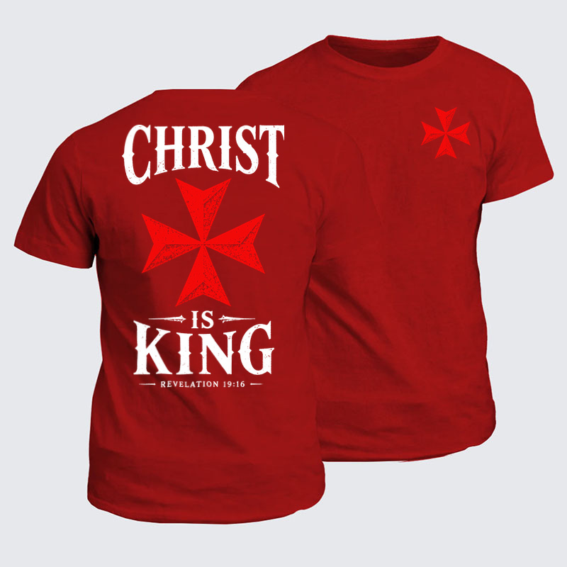 Classic Cotton Tees -   Christ Is King