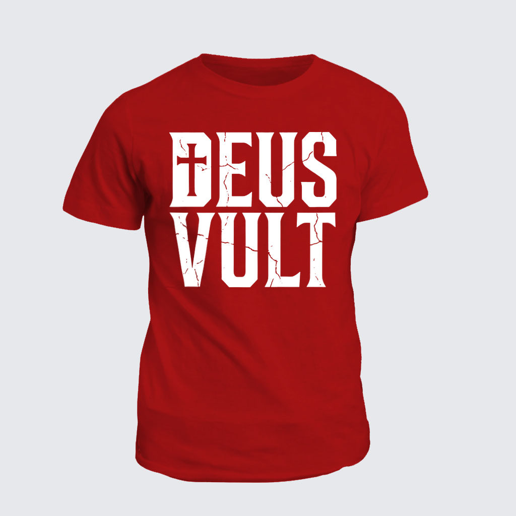 Classic Cotton Tees - Deus Vult 