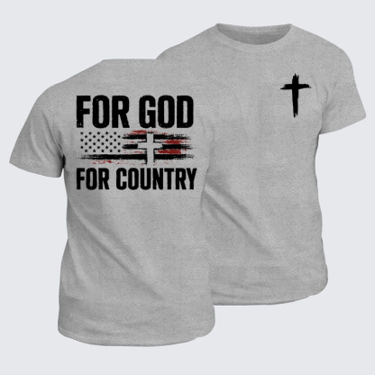Classic Cotton Tees - For God For Country