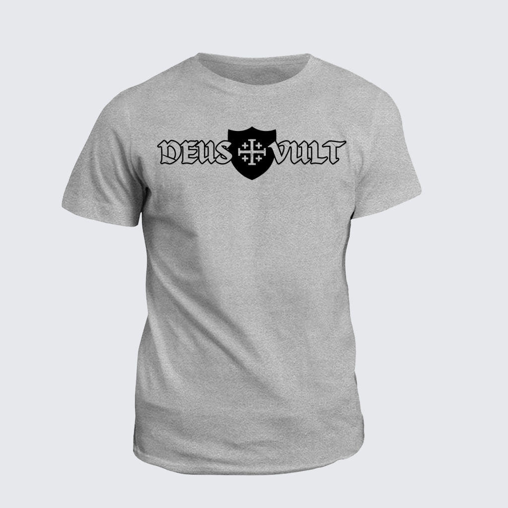 Classic Cotton Tees - Deus Vult