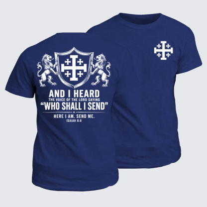 Classic Cotton Tees - Send Me Isaiah 6:8