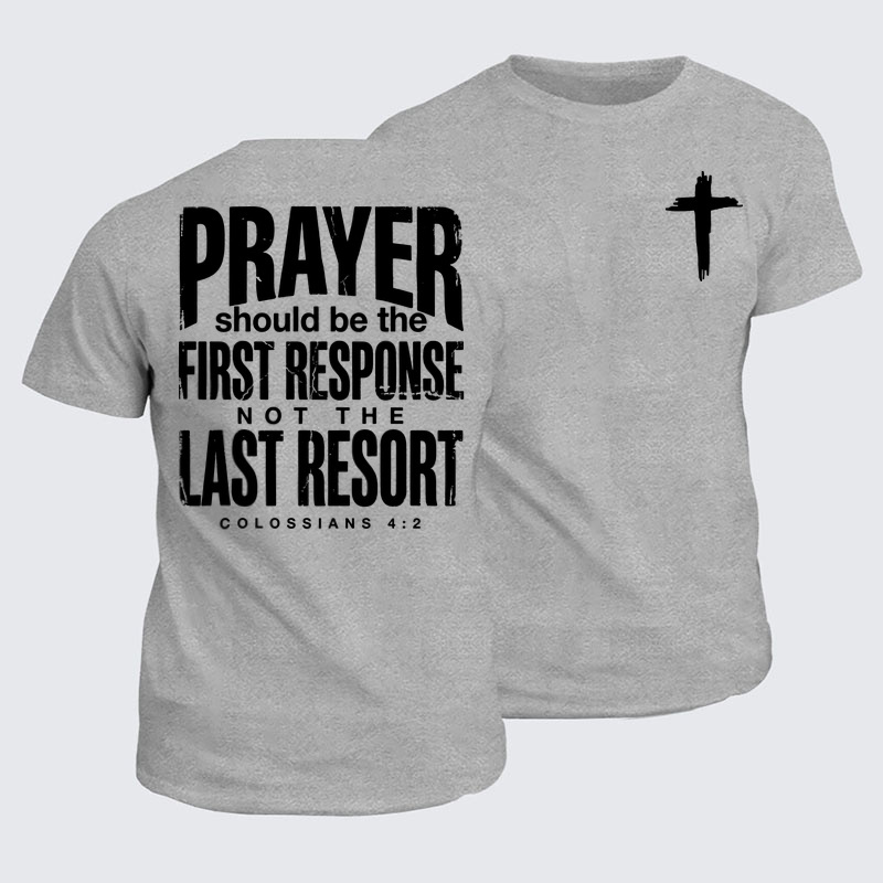 Classic Cotton Tees - Prayer First Response