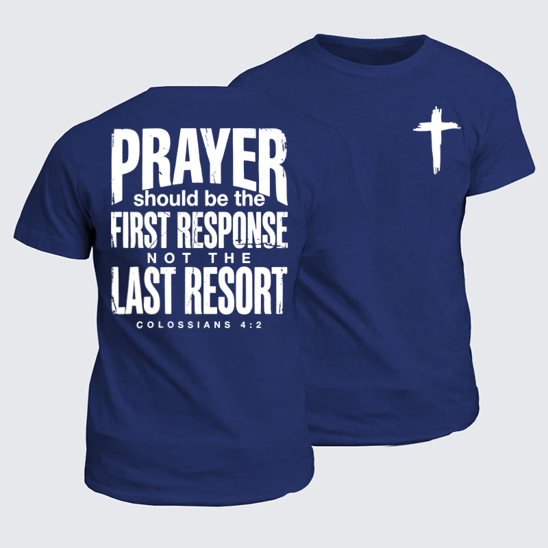 Classic Cotton Tees - Prayer First Response