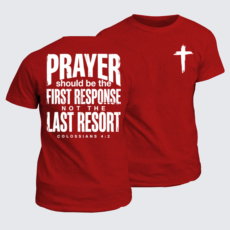 Classic Cotton Tees - Prayer First Response