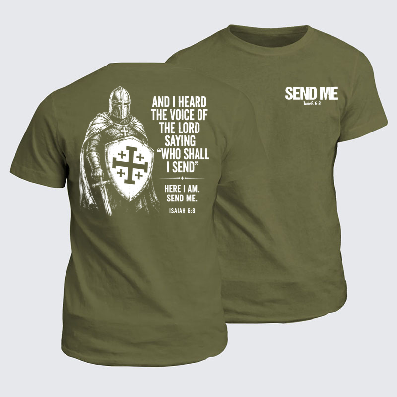 Classic Cotton Tees - Send Me Isaiah 6:8