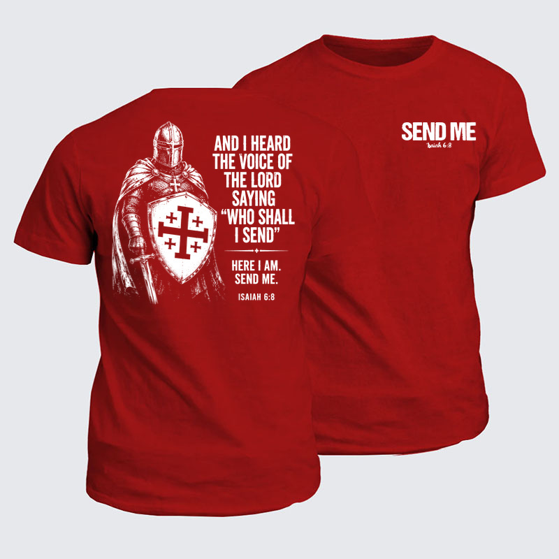 Classic Cotton Tees - Send Me Isaiah 6:8