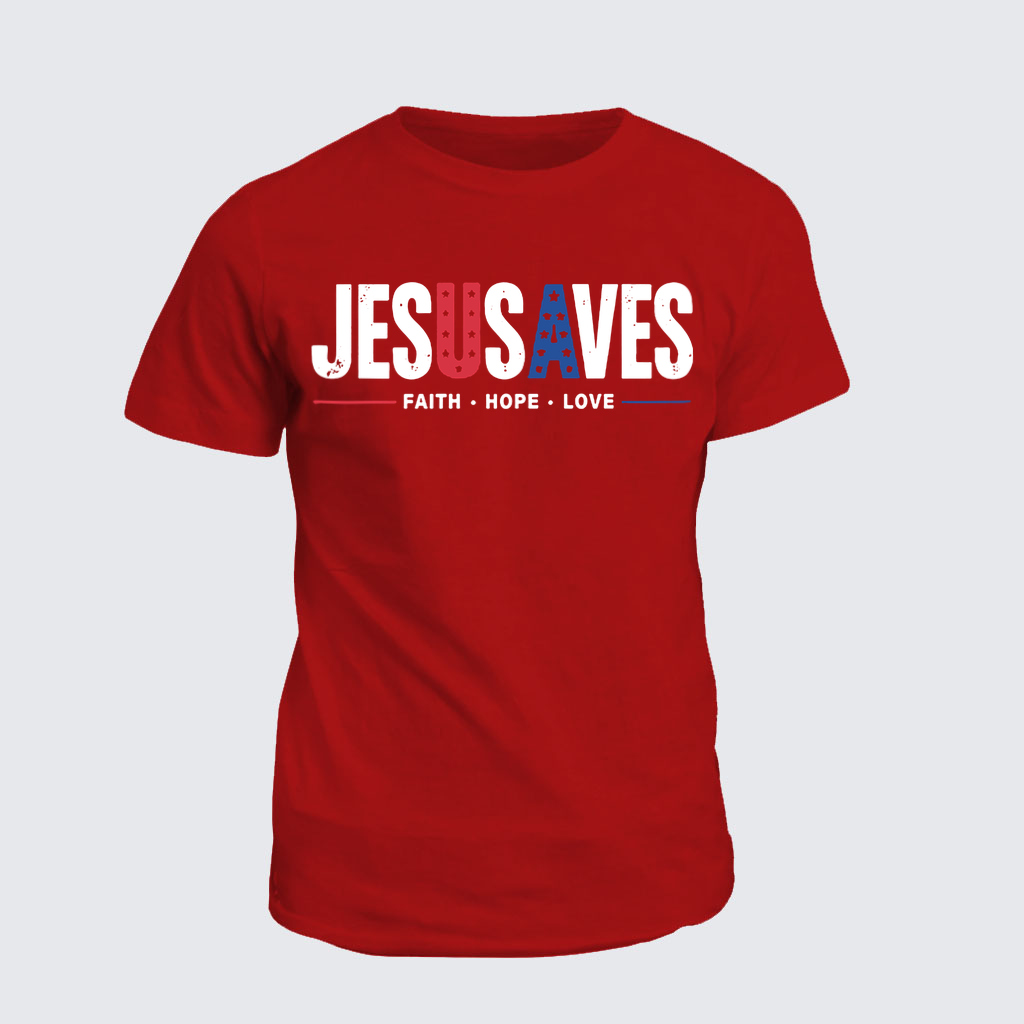 Classic Cotton Tees -  Jesus Saves