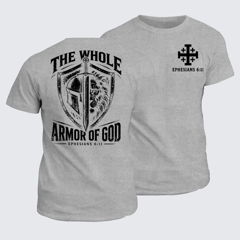 Classic Cotton Tees - The Whole Armor of God – Ephesians 6:11