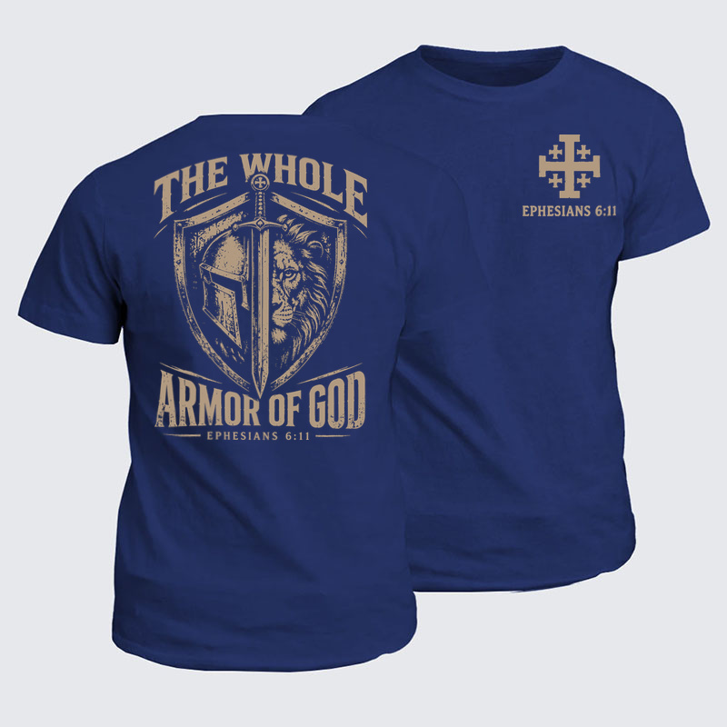Classic Cotton Tees - The Whole Armor of God – Ephesians 6:11