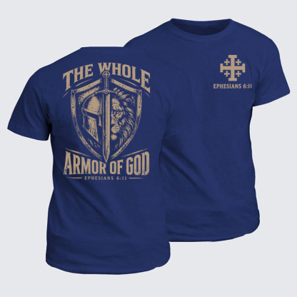 Classic Cotton Tees - The Whole Armor of God – Ephesians 6:11