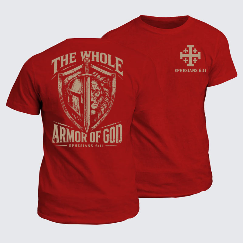Classic Cotton Tees - The Whole Armor of God – Ephesians 6:11