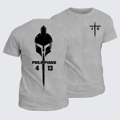 Classic Cotton Tees - Philippians 4:13   