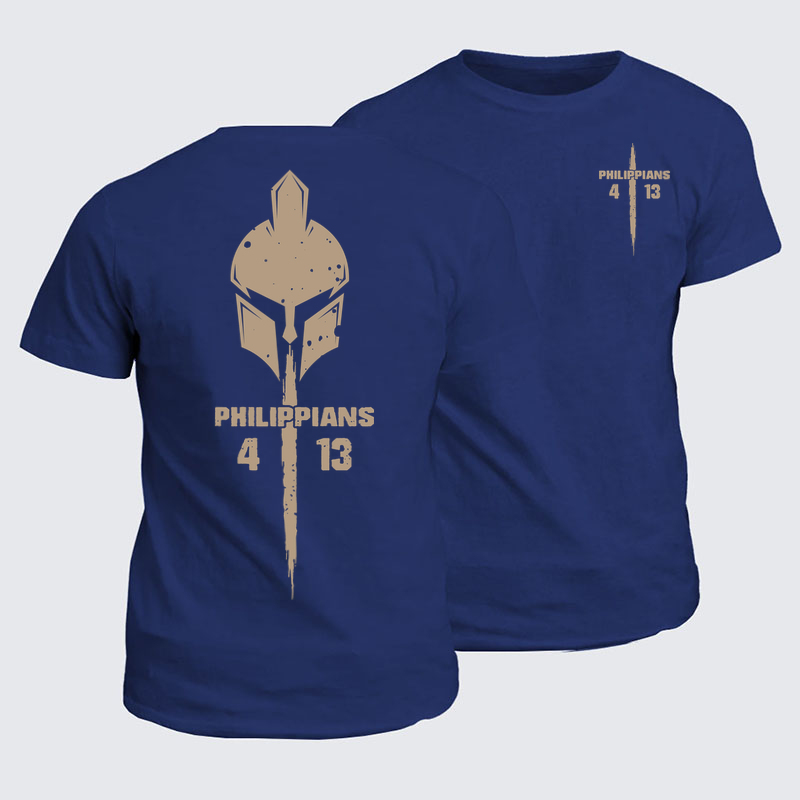 Classic Cotton Tees - Philippians 4:13   