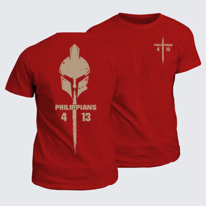 Classic Cotton Tees - Philippians 4:13   