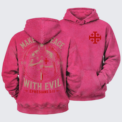 Washed Hoodie -  Call On Me Brother – Knights of Faith