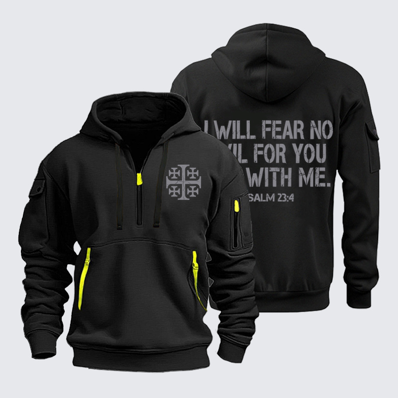 Zipper Hoodies Ave Christus Rex –I Will Fear No Evil