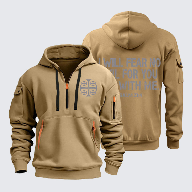 Zipper Hoodies Ave Christus Rex –I Will Fear No Evil