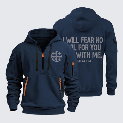 Zipper Hoodies Ave Christus Rex –I Will Fear No Evil