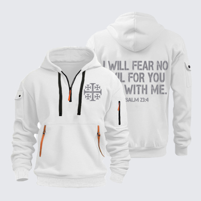 Zipper Hoodies Ave Christus Rex –I Will Fear No Evil