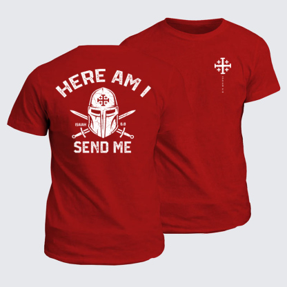 Classic Cotton Tees - Here Am I Send Me