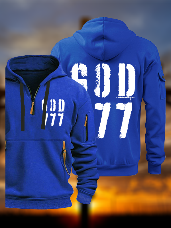 God 777 Jesus God Christian Zipper Hoodies
