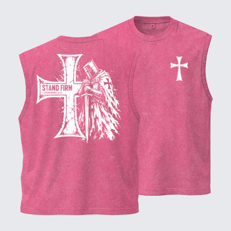 Washed Tanks - Stand Firm – 1 Corinthians 16:13 Christian Knight