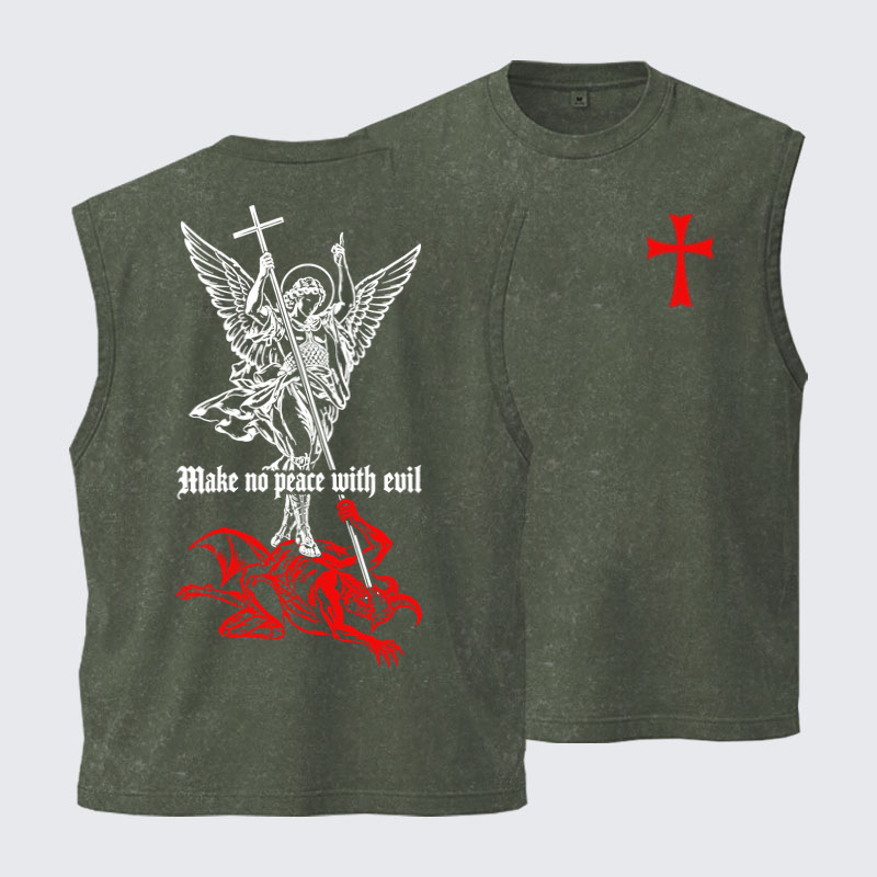 Washed Tanks -Make No Peace with Evil – Saint Michael