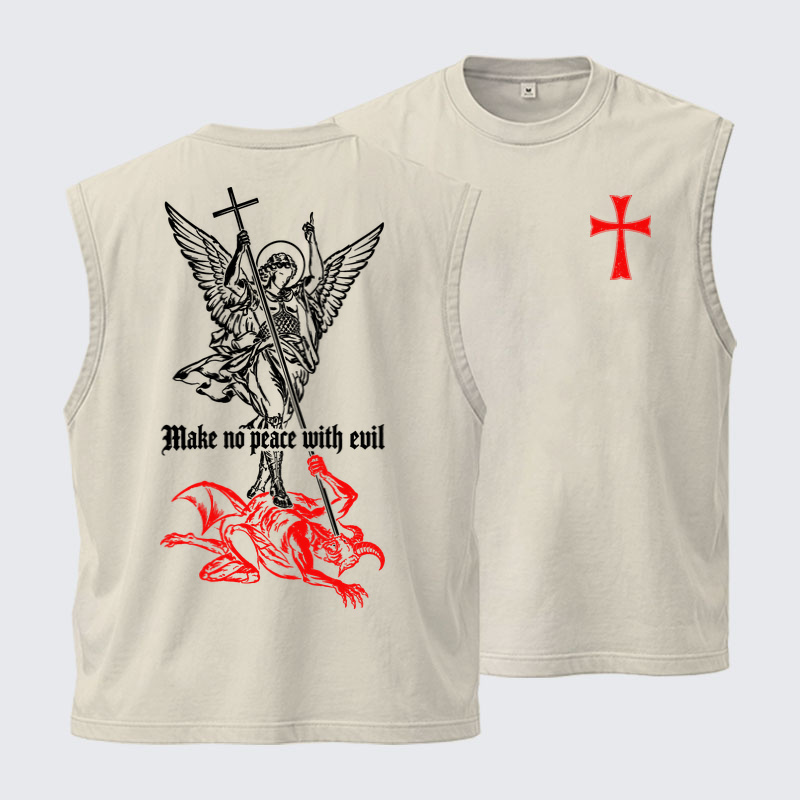 Washed Tanks -Make No Peace with Evil – Saint Michael
