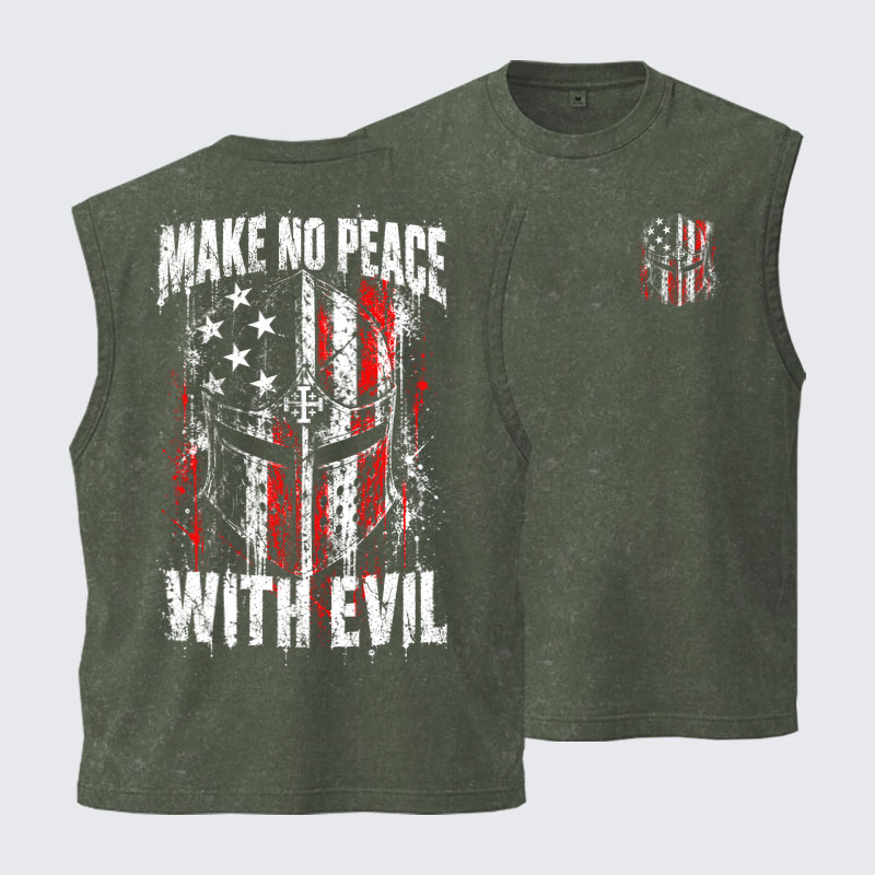 Washed Tanks - Make No Peace With Evil – Christian Warrior Knight