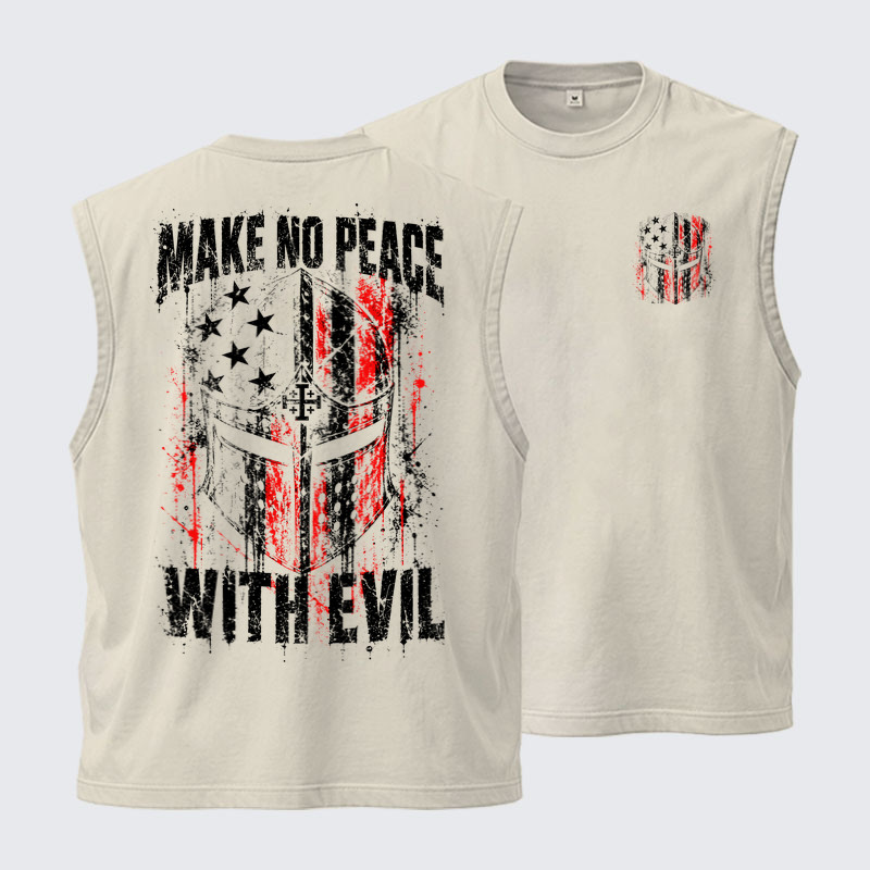 Washed Tanks - Make No Peace With Evil – Christian Warrior Knight