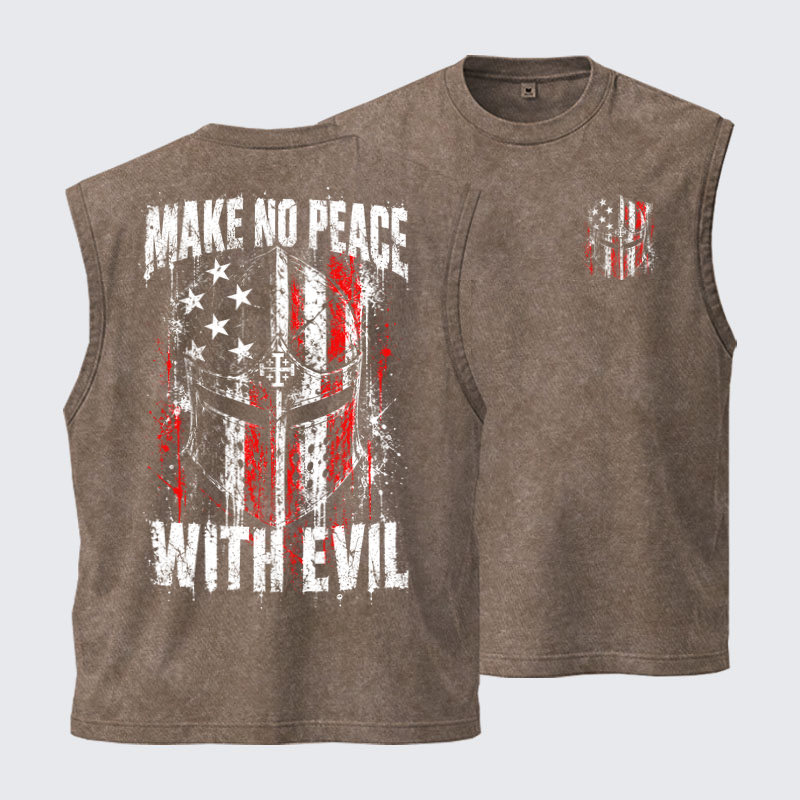 Washed Tanks - Make No Peace With Evil – Christian Warrior Knight
