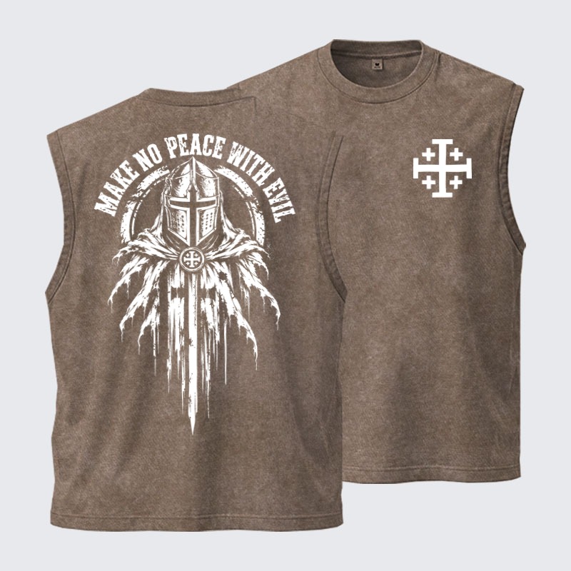 Washed Tanks - Make No Peace With Evil –  Christian Knight